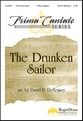 The Drunken Sailor SATB choral sheet music cover